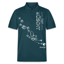 Weihnachten in Berlin2025-JIBT NÜSCHT-Unisex Bio-Poloshirt - Dunkles Petrol