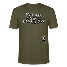 ICK BIN DA-Unisex BIO T-Shirt - Khaki