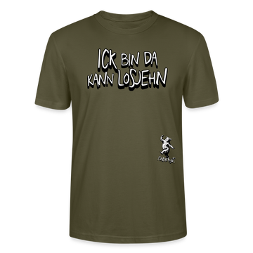 ICK BIN DA-Unisex BIO T-Shirt - Khaki
