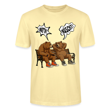 Berliner Bär Shirt mit Berliner Schnauze-WATN?NÜSCHT!-Unisex T-Shirt - Creme