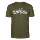 Dit Berlin Shirt-FLITZPIEPE-Unisex T-Shirt für leicht verpeilte Vögel - Khaki