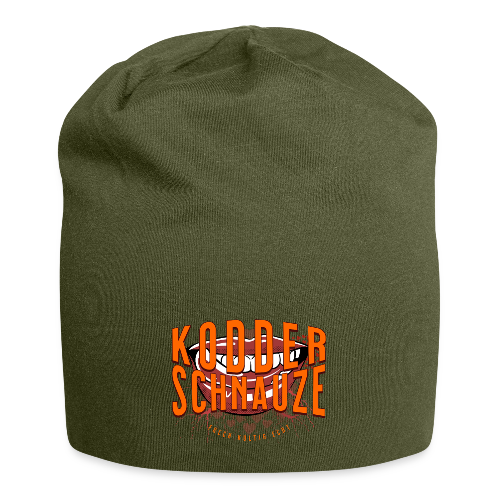 KODDERSCHNAUZE - Jersey-Beanie - Olive