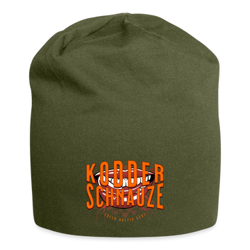 KODDERSCHNAUZE - Jersey-Beanie - Olive