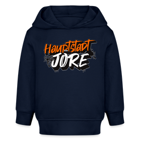 HAUPTSTADTJÖRE-Bio Hoodie - Navy