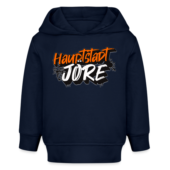 HAUPTSTADTJÖRE-Bio Hoodie - Navy