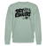 DIT ESKALIERT EH-Unisex Bio-Sweatshirt mit Berliner Schnauze - Helles Graugrün