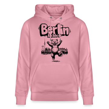 BERLIN ICK LIEBE DIR-Unisex Bio-Hoodie - Lila Traum
