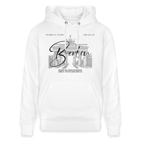 BERLIN-Unisex Bio-Hoodie - Weiß