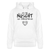 ICK BIN NÜSCHT FÜR SCHWACHE NERVEN-Unisex Bio-Hoodie - Weiß