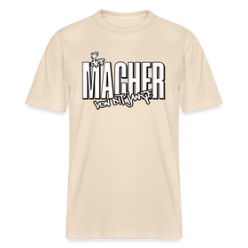DER MACHER VON DIT JANZE - Relaxed Fit Unisex Bio-T-Shirt - Naturweiß