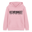 KEENE ANGST ICK TU SIE NÜSCHT - Bio-Hoodie Mini - Hellrosa