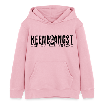 KEENE ANGST ICK TU SIE NÜSCHT - Bio-Hoodie Mini - Hellrosa