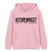 KEENE ANGST ICK TU SIE NÜSCHT - Bio-Hoodie Mini - Hellrosa