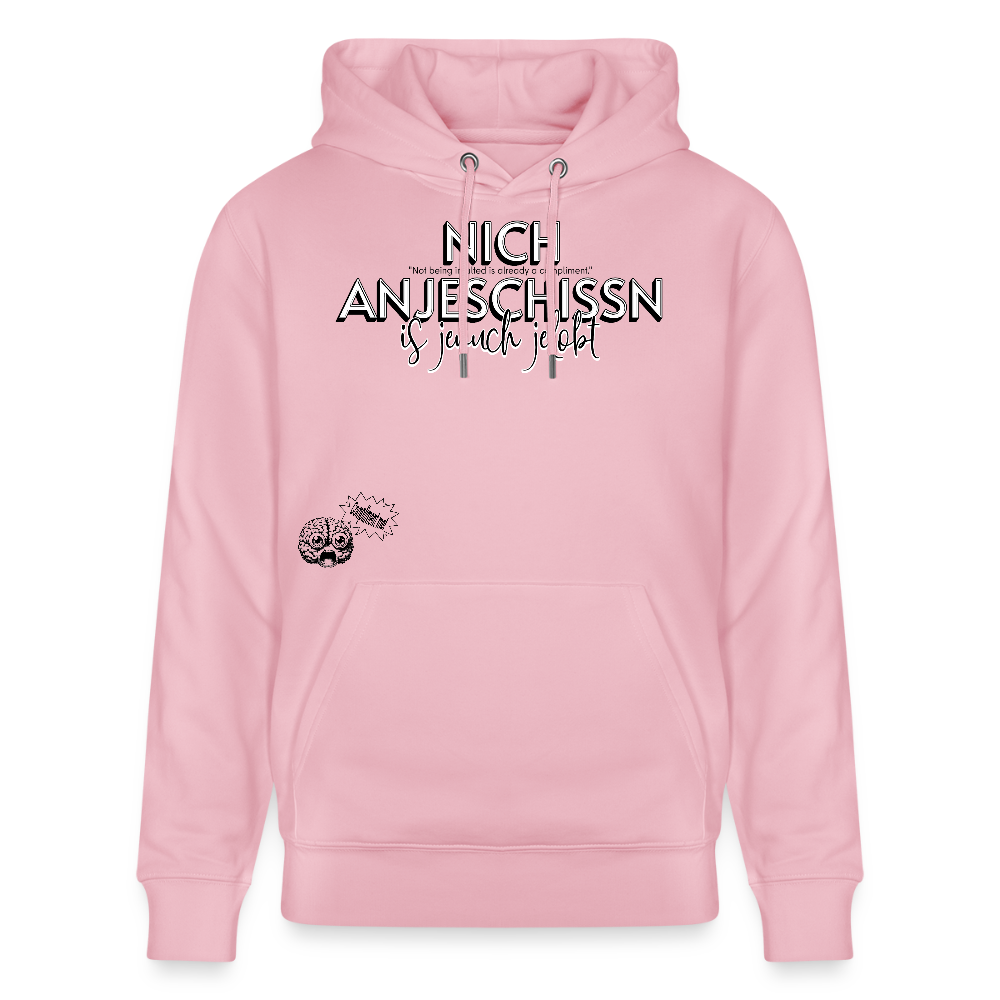 BERLINER EFFIZIENZ-'Dit Lob'-Unisex Bio-Hoodie - Hellrosa