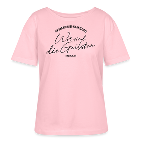 WIR SIND DIE GEILSTEN-Berliner26-Rundhals Frauen Bio-T-Shirt - Hellrosa