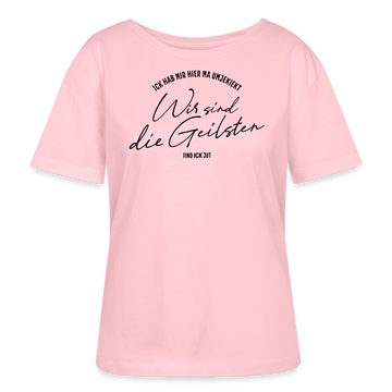 WIR SIND DIE GEILSTEN-Berliner26-Rundhals Frauen Bio-T-Shirt - Hellrosa