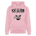 ICK GLOB, MEEN SCHWEIN PFEIFT!-Unisex Bio-Hoodie - Hellrosa