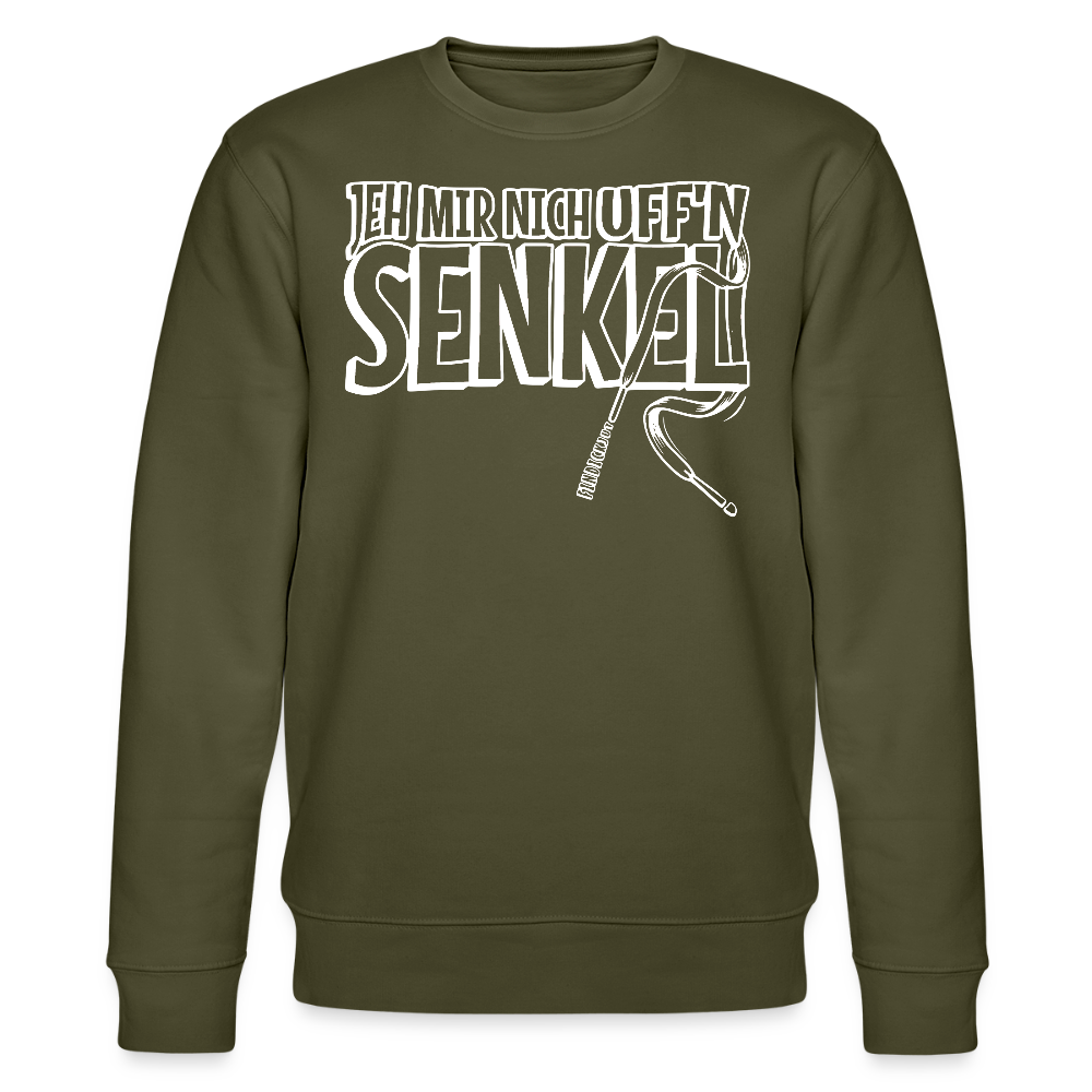 JEH MIR NICH UFFN SENKEL-Unisex Bio-Sweatshirt II - Khaki
