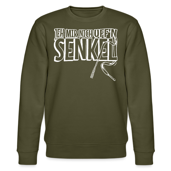 JEH MIR NICH UFFN SENKEL-Unisex Bio-Sweatshirt II - Khaki