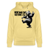 ICK MACH WAT ICK WILL-Unisex Bio-Hoodie IV - Gelb Viva 