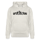 URST SCHAU - Unisex Bio-Hoodie - Beige meliert