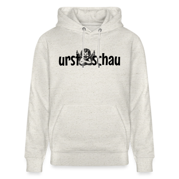 URST SCHAU - Unisex Bio-Hoodie - Beige meliert