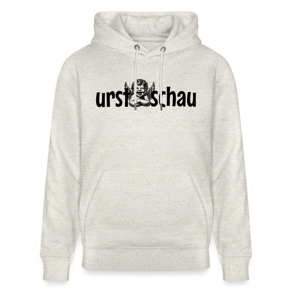 URST SCHAU - Unisex Bio-Hoodie - Beige meliert