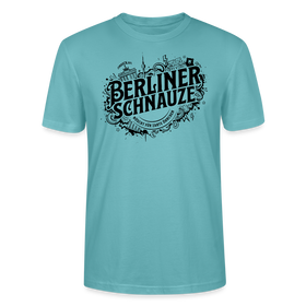 BERLINER SCHNAUZE- Unisex T-Shirt BIO - Pastelltürkis