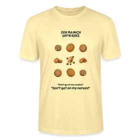 JEH MA NICH UFFN KEKS-Unisex T-Shirt BIO - Creme