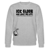 ICK GLOOB, MIR LAUST DER AFFE-Unisex Bio-Sweatshirt - Grau meliert