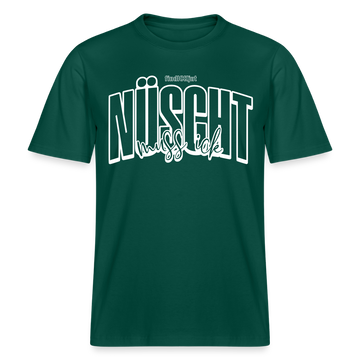 Berlin Shirt mit Schnauze-NÜSCHT-Relaxed Fit Unisex Bio - Forest