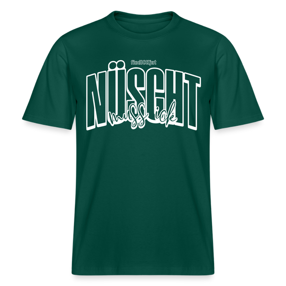 Berlin Shirt mit Schnauze-NÜSCHT-Relaxed Fit Unisex Bio - Forest