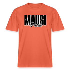 MAUSI UND MOTTE-Relaxed Fit Unisex Bio-T-Shirt - Hellrot