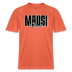 MAUSI UND MOTTE-Relaxed Fit Unisex Bio-T-Shirt - Hellrot