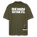 ICK MACH WAT ICK WILL-Oversized Unisex Bio T-Shirt - Khaki