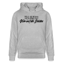 WIR SIND DIE GEILSTEN-Unisex Bio-Hoodie - Grau meliert