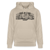 Berliner Spruch-FISIMATENTEN-Unisex Bio-Hoodie - Beige