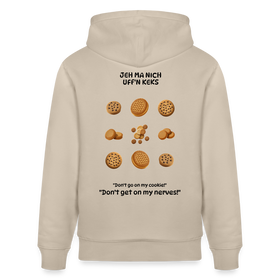 JEH MA NICH UFFN KEKS-Unisex Bio-Hoodie - Beige