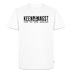 KEENE ANGST ICK TU SIE NÜSCHT-Männer Premium Bio T-Shirt - Weiß