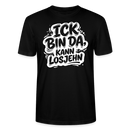 Berlin Shirt-Unisex BIO T-Shirt- ICK BIN DA, KANN LOSJEHN - Schwarz