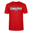 SCHNURZPIEPE-Unisex T-Shirt BIO II - Rot
