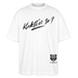 KIEKST'N SO?-Oversized Unisex Bio T-Shirt - Weiß