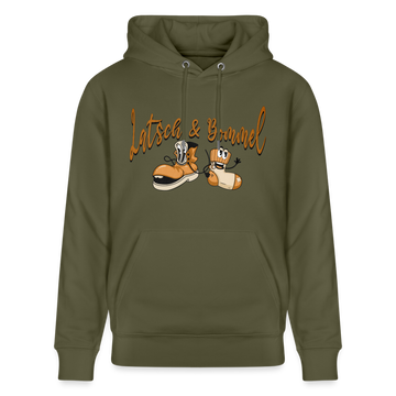 LATSCH UND BOMMEL - Unisex Bio-Hoodie CRUISER - Khaki Grün