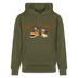 LATSCH UND BOMMEL - Unisex Bio-Hoodie CRUISER - Khaki Grün