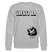 VAFATZ DA-Unisex Bio-Sweatshirt - Grau meliert