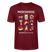Berliner Verrücktheit-MESCHUGGE-Unisex T-Shirt BIO - Burgunderrot