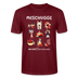 Berliner Verrücktheit-MESCHUGGE-Unisex T-Shirt BIO - Burgunderrot