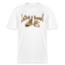 LATSCH UND BOMMEL - Relaxed Fit Unisex Bio-T-Shirt - Weiß