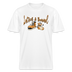 LATSCH UND BOMMEL - Relaxed Fit Unisex Bio-T-Shirt - Weiß