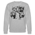 Berlin Souvenir -DIT IS SO! – Unisex Bio-Sweatshirt mit Berliner Bär - Grau meliert